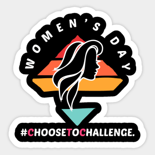 Choose To Challenge International Woman's Day Sticker